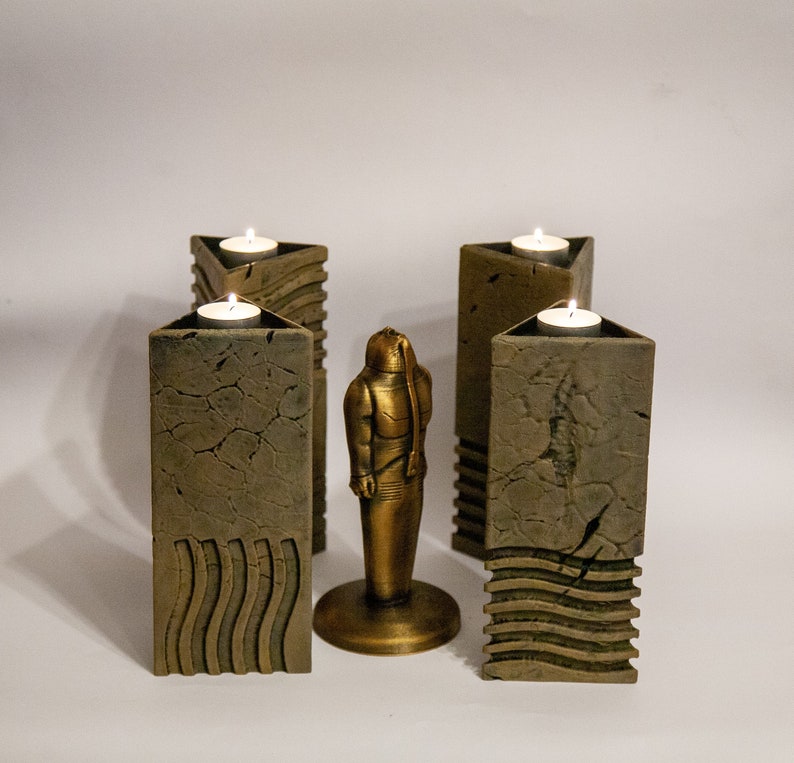 Fifth Element Movie Elemental Stones for Tealight Candles With Etsy