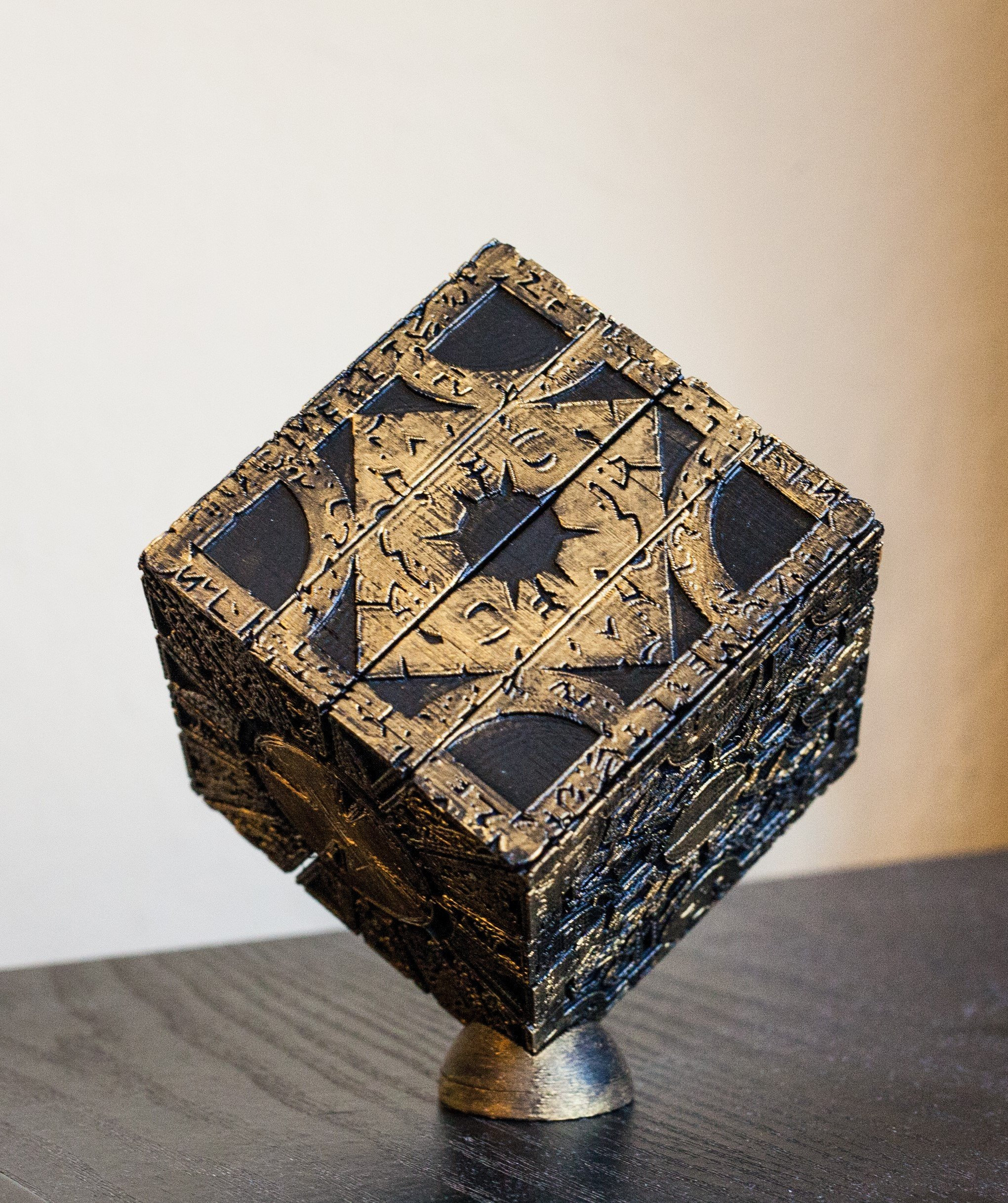 Hellraiser Puzzle Box Lemarchand S Box 3d Printed Lament Etsy