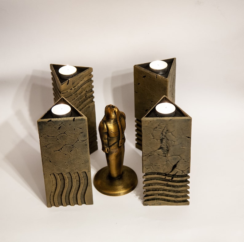 Fifth Element Movie Elemental Stones for Tealight Candles With Etsy