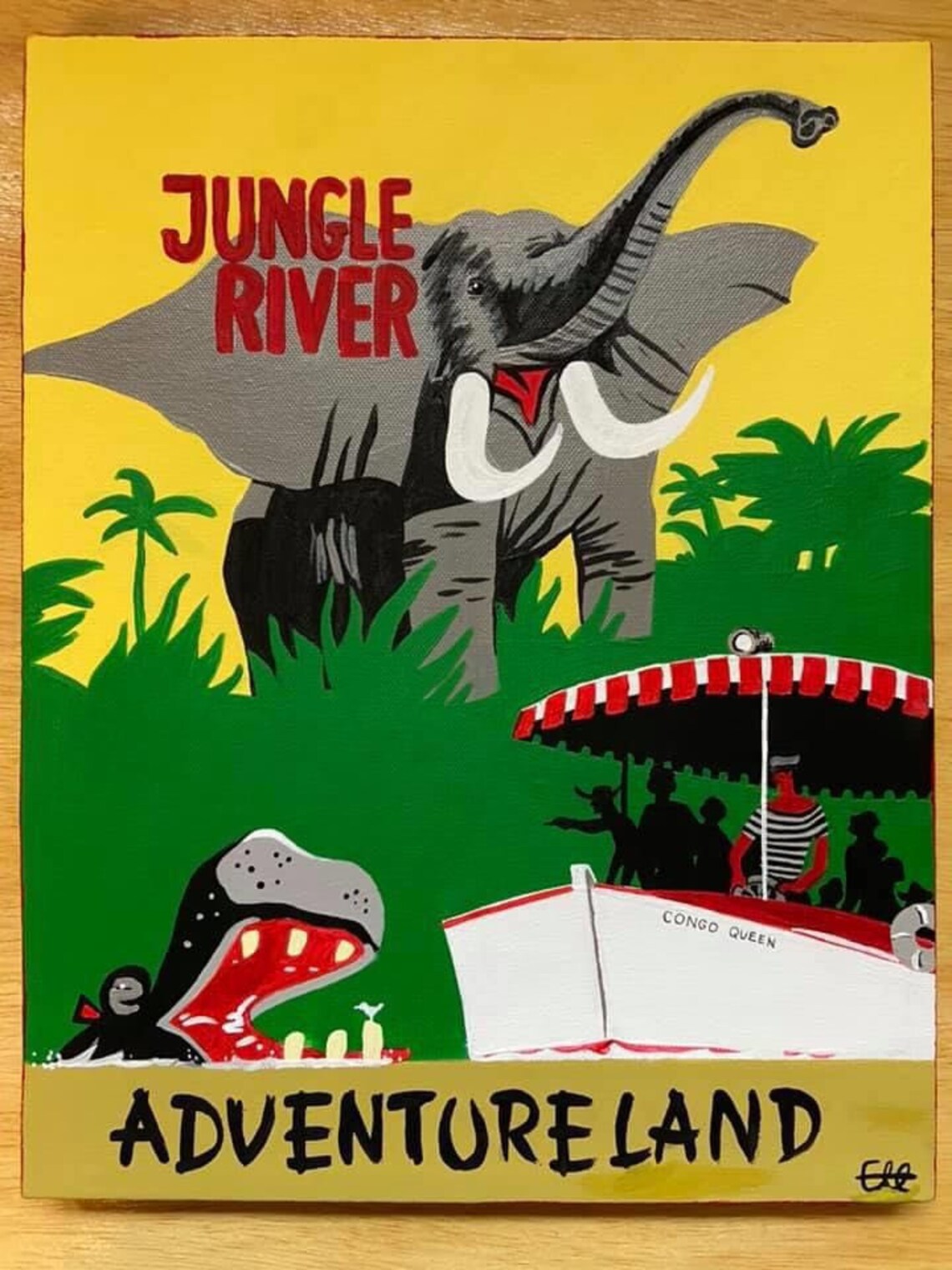 Jungle Cruise Disneyland Poster | Etsy