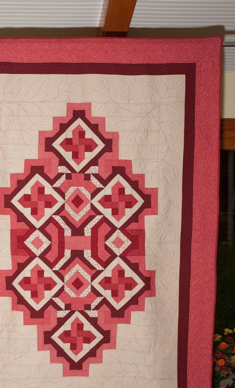 Price Reduced Quilt Handmade One-of-a-Kind Wall Hanging Bed Cover Home Decor Art Gift Housewarming Wedding Anniversary