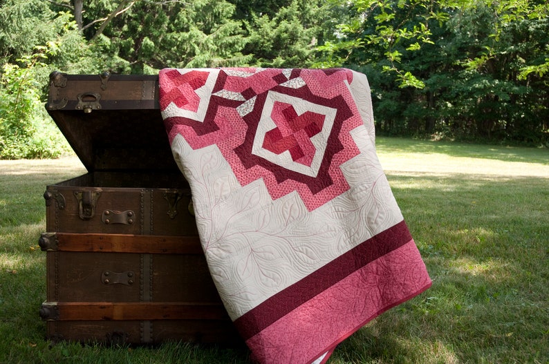 Price Reduced Quilt Handmade One-of-a-Kind Wall Hanging Bed Cover Home Decor Art Gift Housewarming Wedding Anniversary