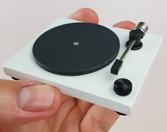 Miniature Phonograph Record Player For Doll Etsy