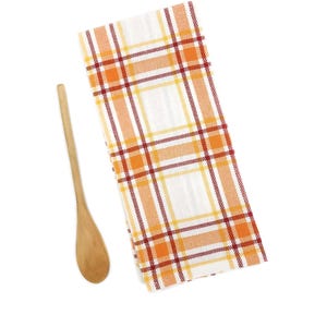 Fall Plaid Kitchen Towel