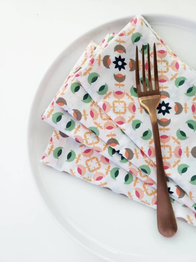 Fiesta Napkins Mexican Inspired Napkins Etsy
