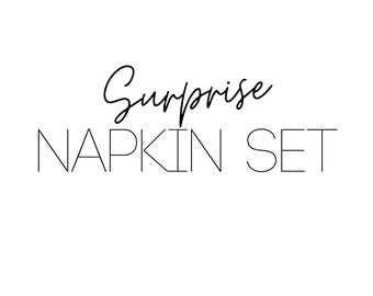 Surprise Cloth Napkin Set