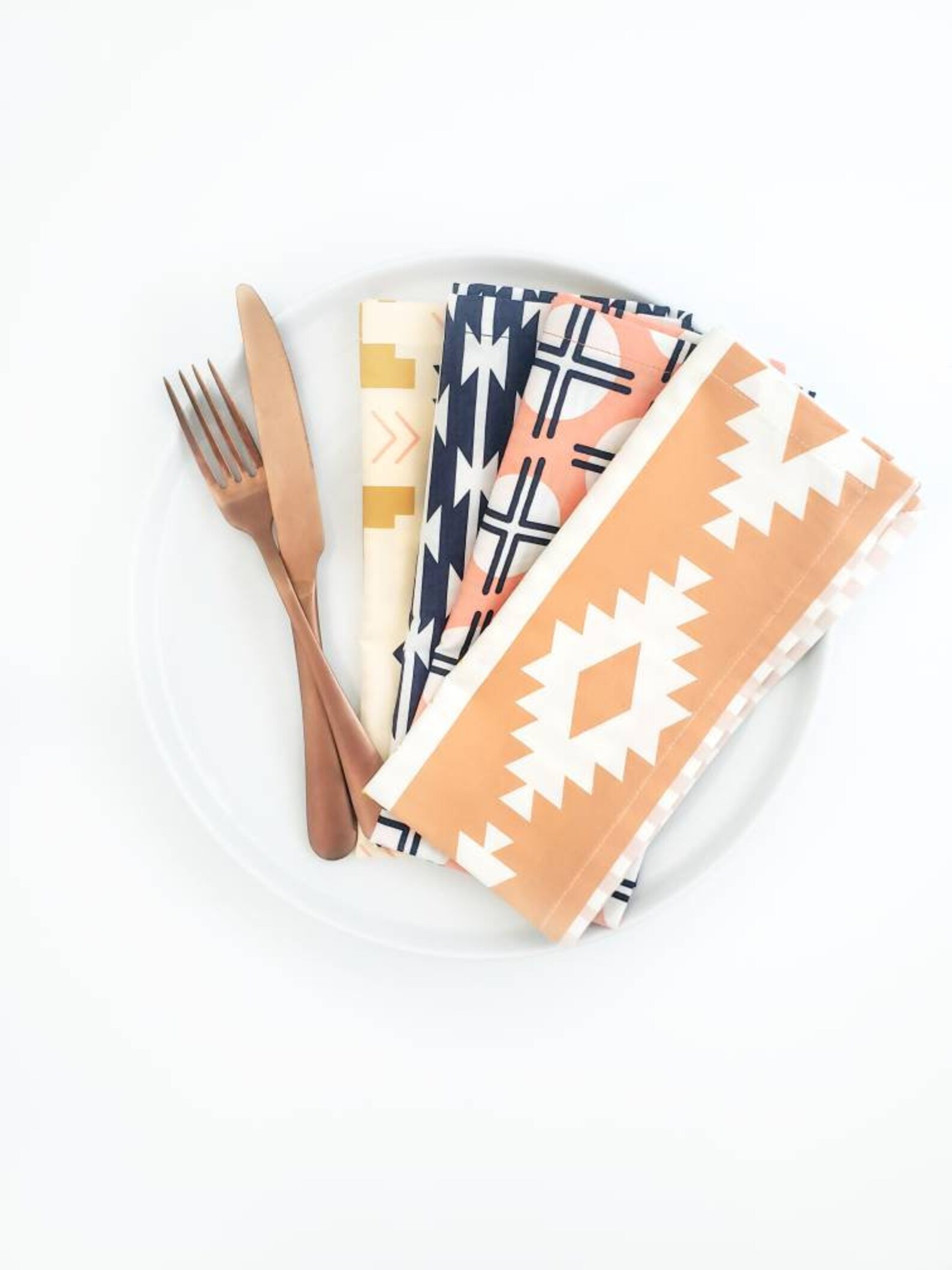 Boho Cloth Napkins Southwest Cloth Napkins Etsy