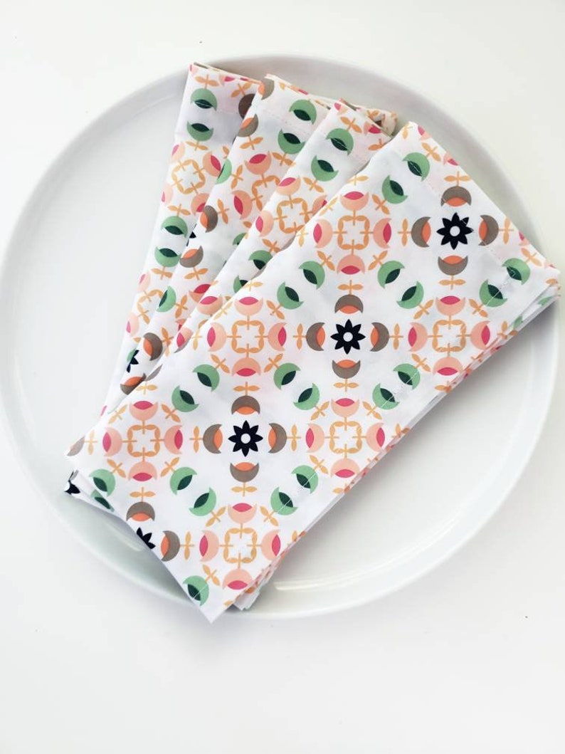 Fiesta Napkins Mexican Inspired Napkins Etsy