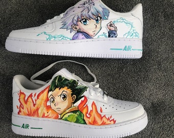nike air force 1 custom hunter x hunter