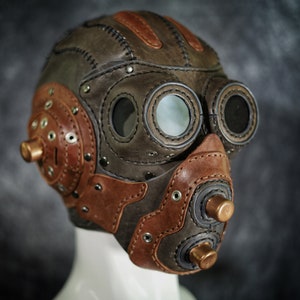 Leather Steampunk Mask