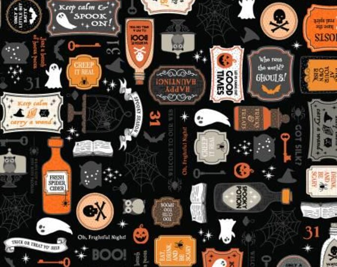 Pumpkins & Potions Black Potions by Kimberbell From Maywood Studio - Etsy
