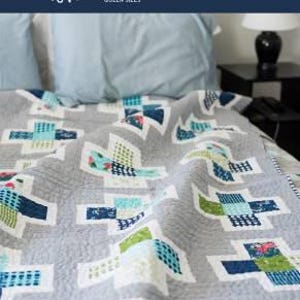 Plus Squared Quilt Pattern by Quilty Love