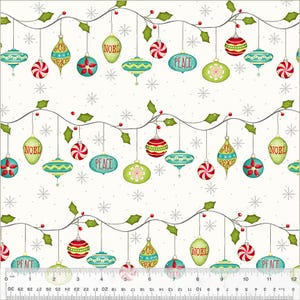 A Very Terri Christmas Deck the Halls Ivory by Terri Degenkolb for Windham