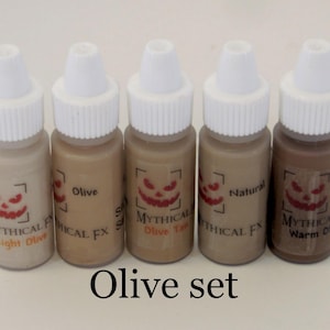 Piccoli set di pigmenti in silicone per la tonalità della pelle