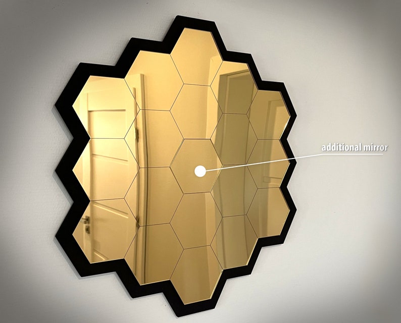 James b Telescope Inspired Mirror Wall Art Decoration Etsy