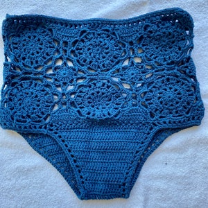 Crochet bikini bottom  Boho bikini, Crochet swimsuit, Crochet bikini,Hot bikini, Crochet swimwear  Shorty bottom