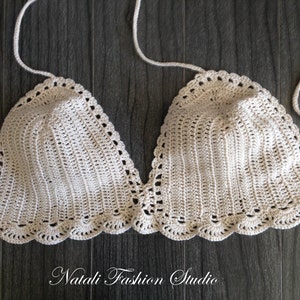 Crochet bikini top, Crochet swimwear, Crochet swimsuit