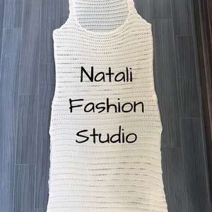 Knitted Sexy Beach Cover up with lace Crochet Beige Swimwear Dress Ladies Tunics for Beach Women Beachwear