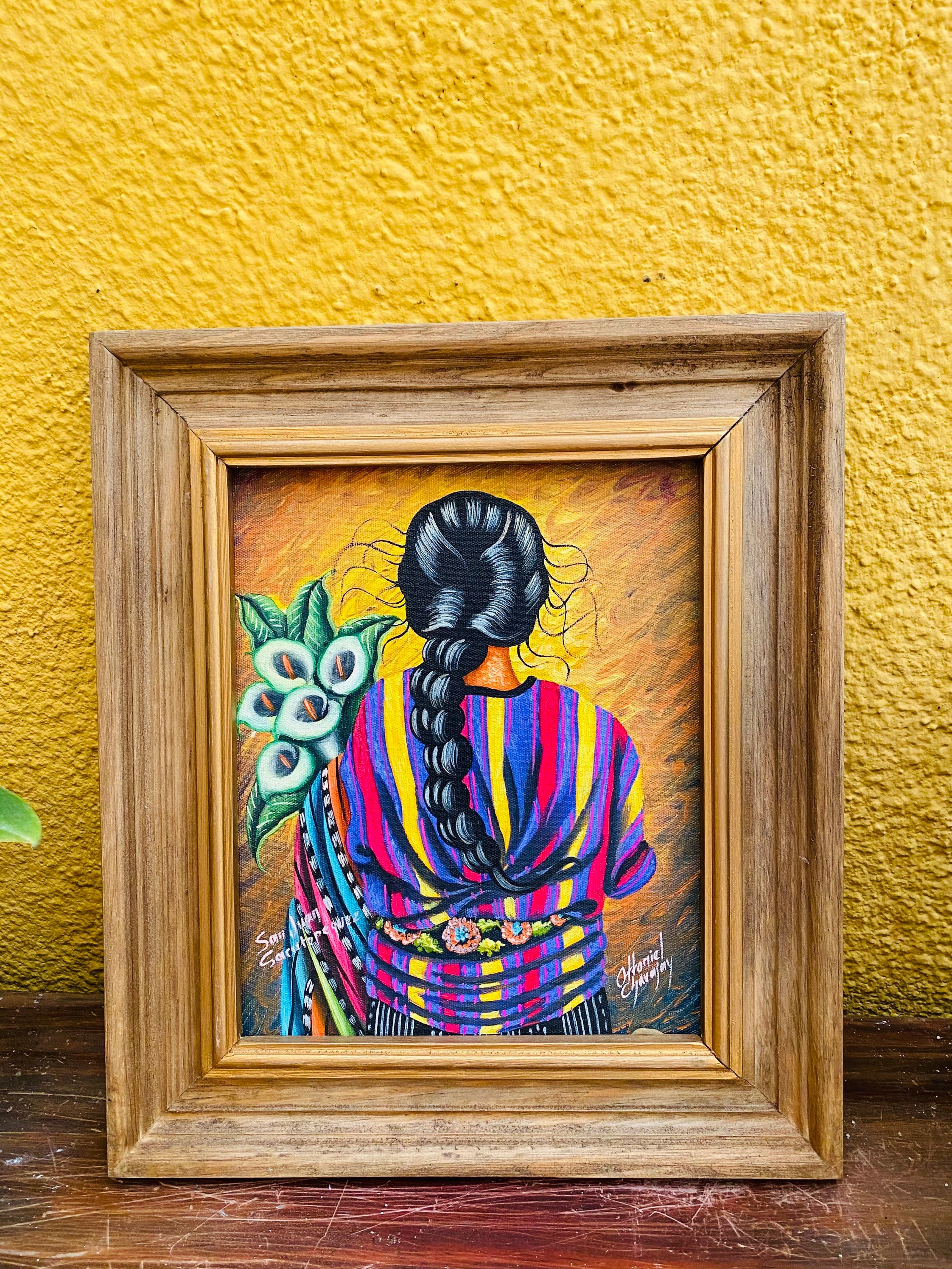 Mayan Woman Painting - Etsy