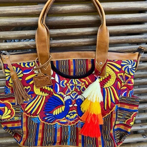 Bird Huipil Bag - Etsy display picture 2