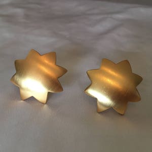 Stars clip on earrings image 3