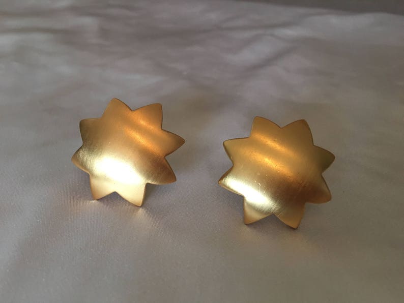 Stars clip on earrings image 3