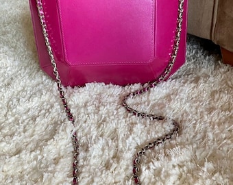 Vintage Chanel pink handbag