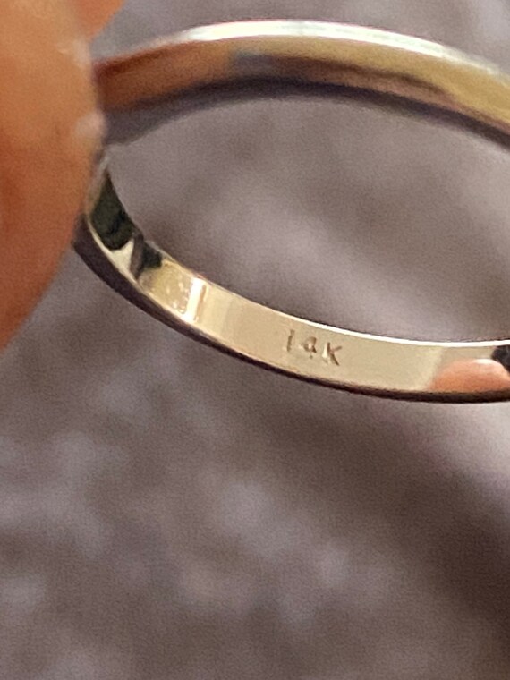 Solitaire diamond ring - image 7