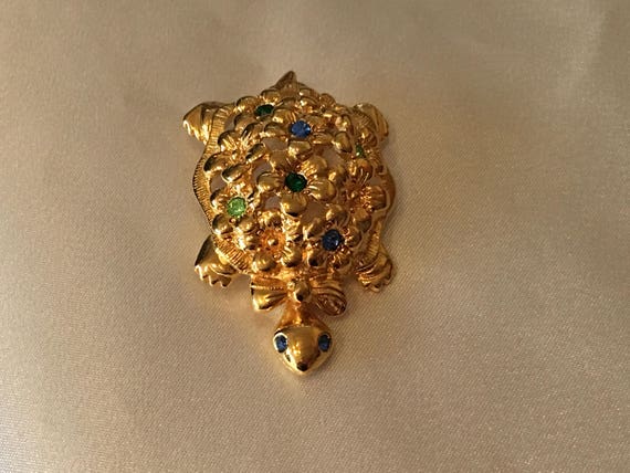 Turtle brooch - image 2