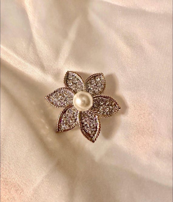 Flower Brooch - image 1