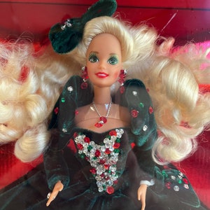 Barbie navideña 1991 sales