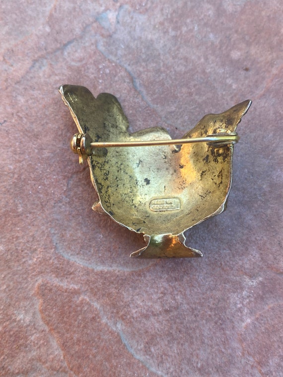 Vintage Greek goblet pin - image 3