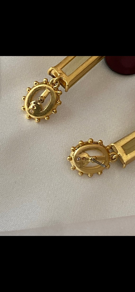 Flower earrings - image 7