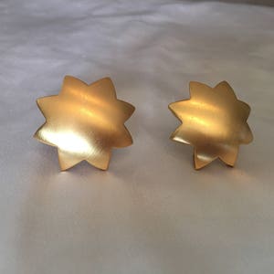 Stars clip on earrings image 6
