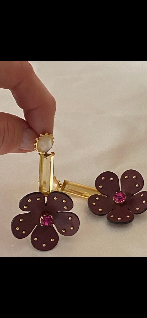 Flower earrings - image 10