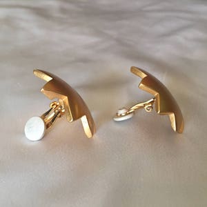 Stars clip on earrings image 5