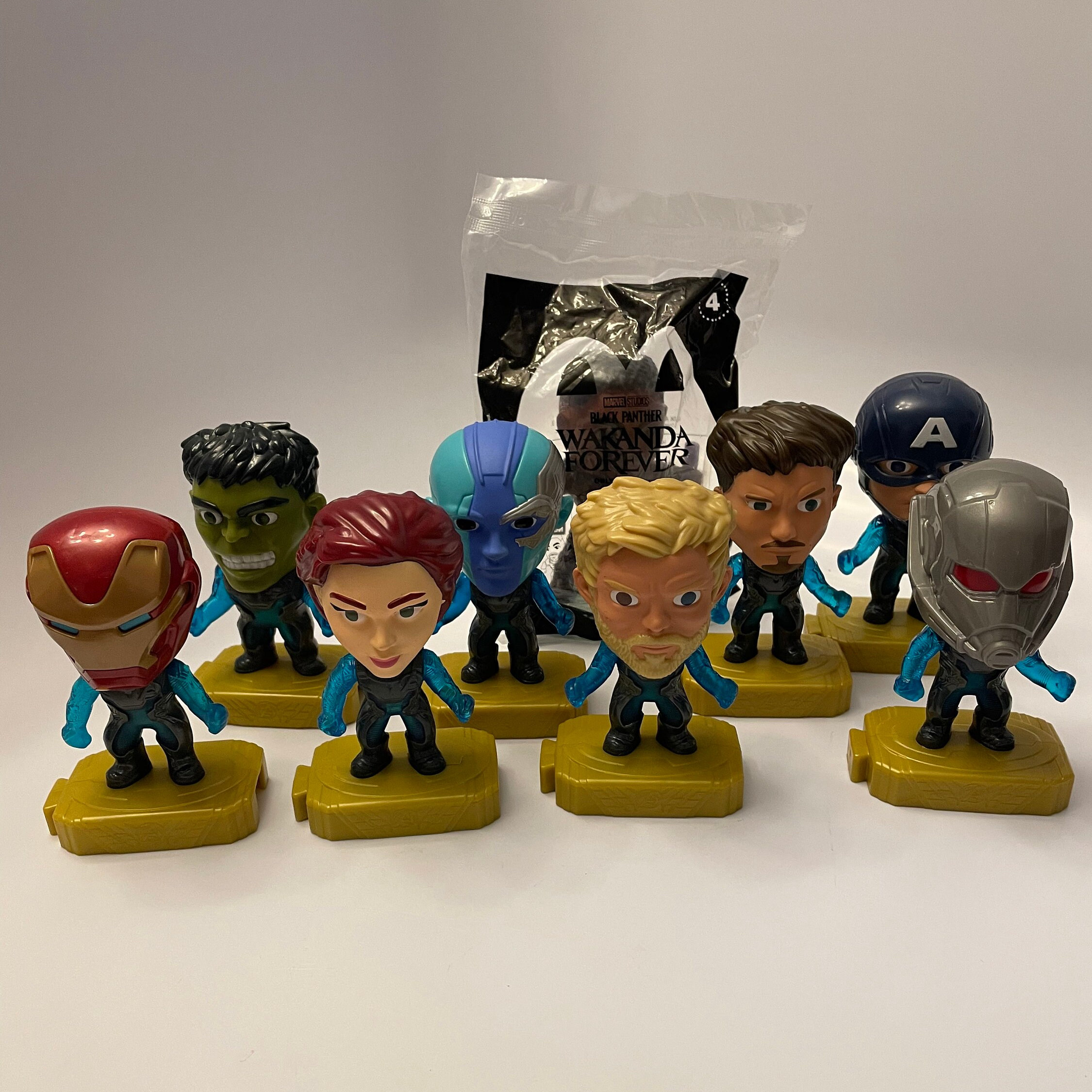 Mcdonald's Marvel Studios Adventures Set of 9 - Etsy