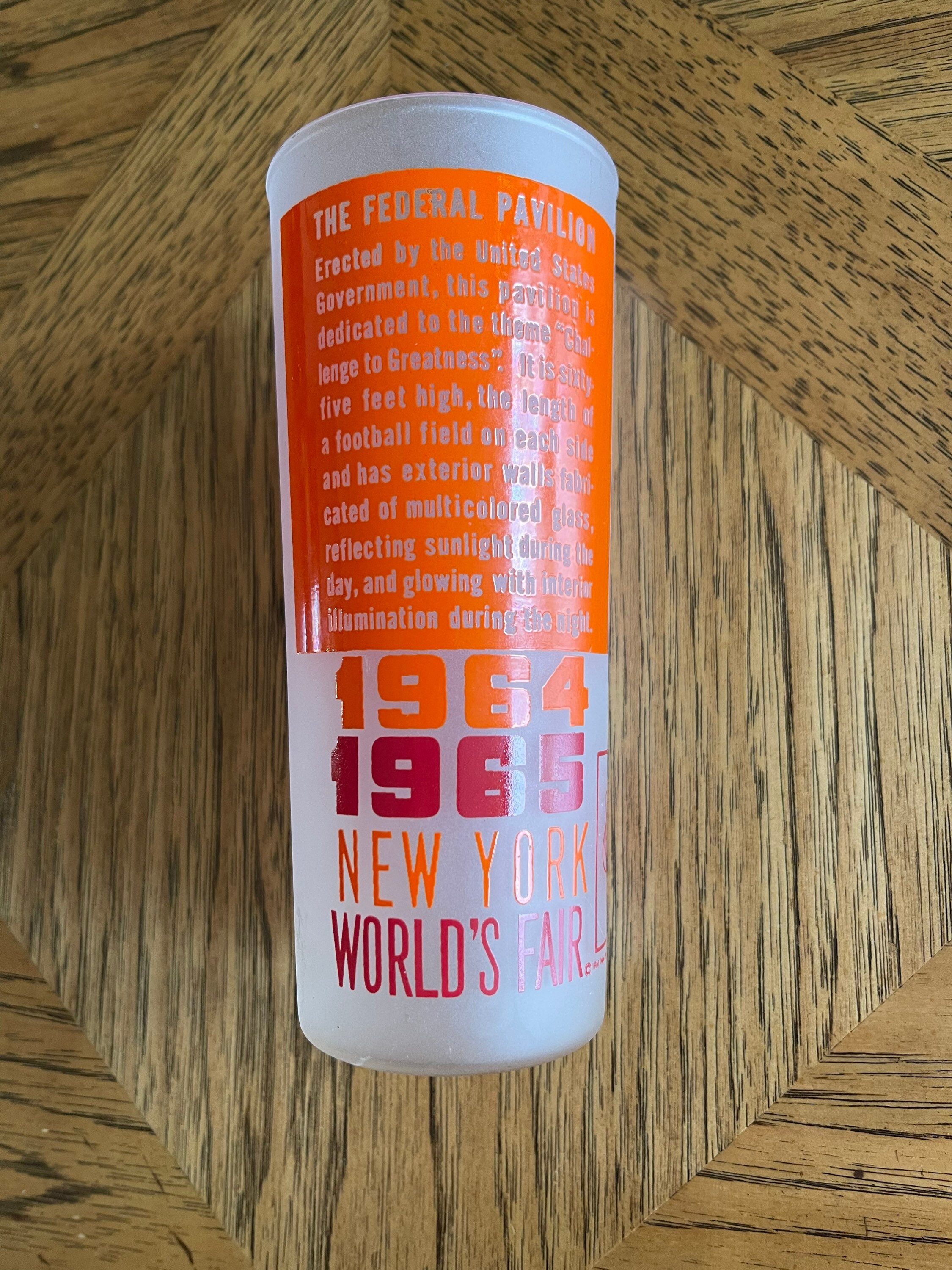 New York Worlds Fair Glass 1964 1965 - Etsy
