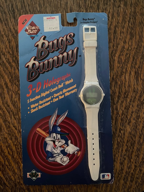 Bugs Bunny 3D Comic Ball Watch 1990