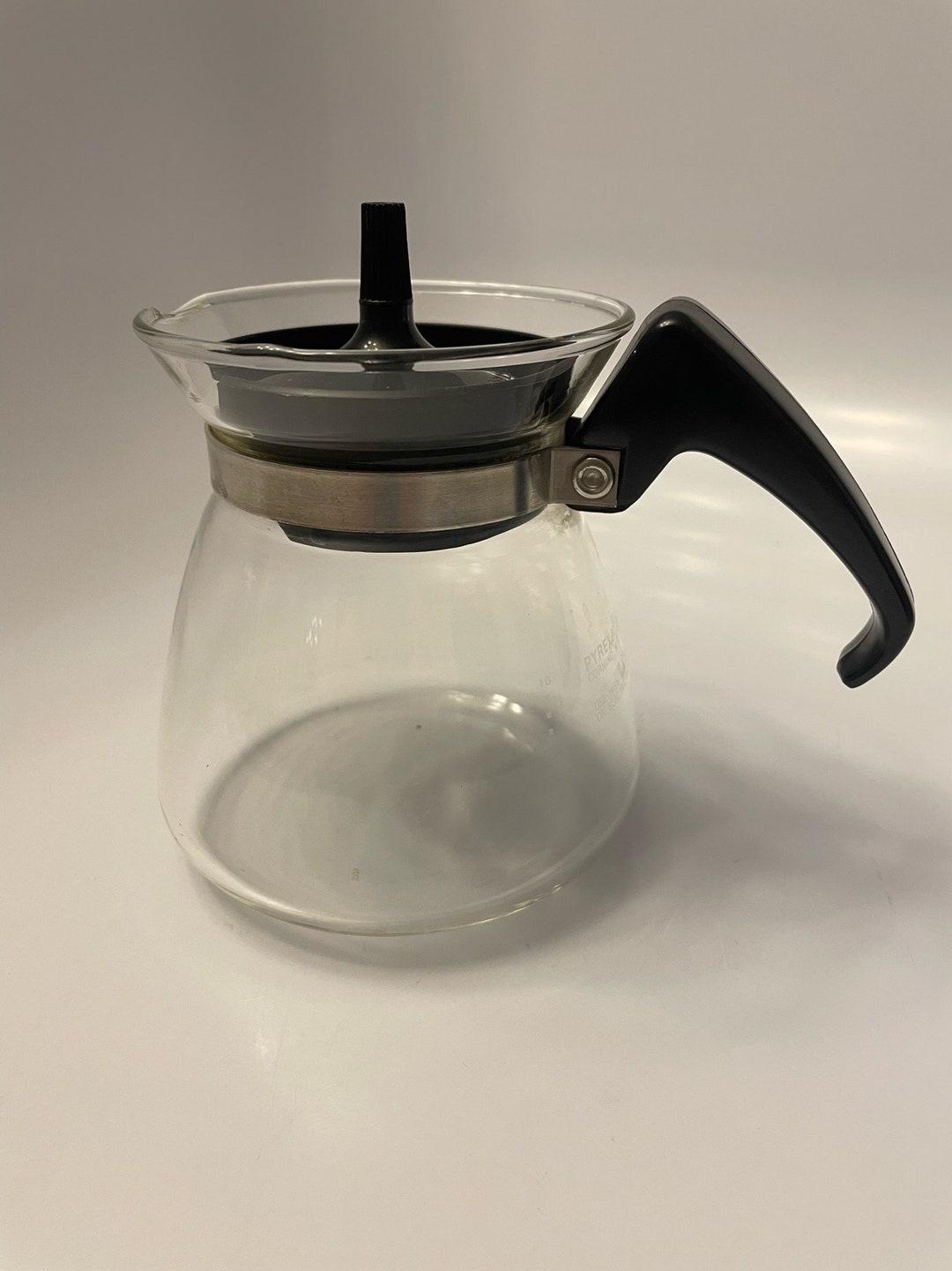 Vintage Pyrex 802 Single Serve Coffee Pot Gass Carafe Etsy