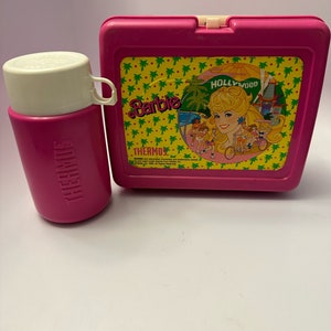 Extremely Rare Holy Grail Vintage Barbie Lunch Box With Thermos