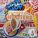 Femboy Hooters & Co. Meme Restaurants Glossy Vinyl Stickers