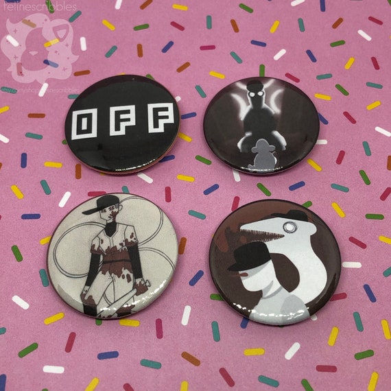 Off Mortis Ghost The Batter 1 5 Pin Buttons Etsy Off Mortis Ghost The Batter 1 5 Pin Buttons Etsy