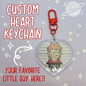 Custom Character / Image Heart Shaped Keychains | Fandom, Comfort Character, Memes