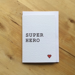 Superheldenkarte, Superheldenkarte