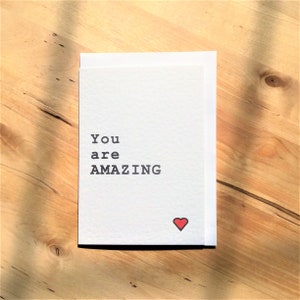 you are amazing card proud of you card