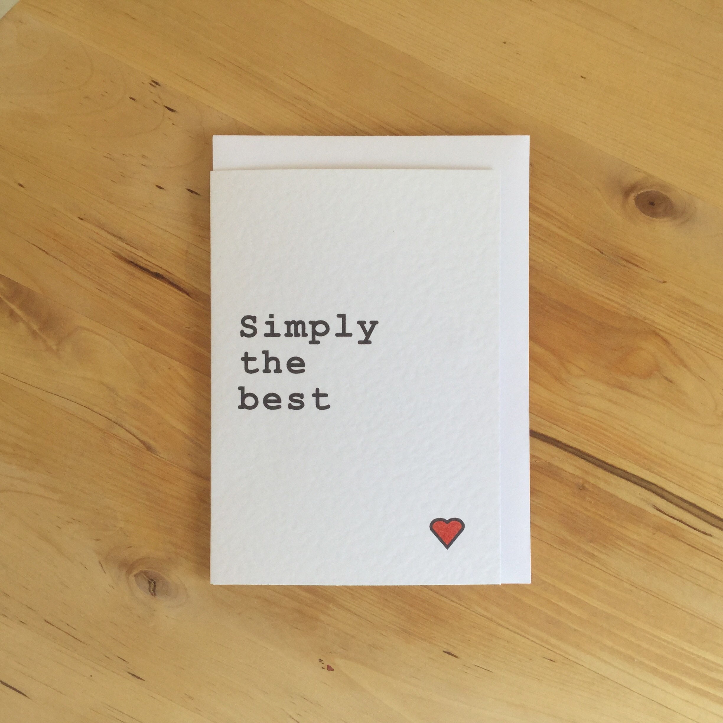 Simply the best card, you're wonderful card