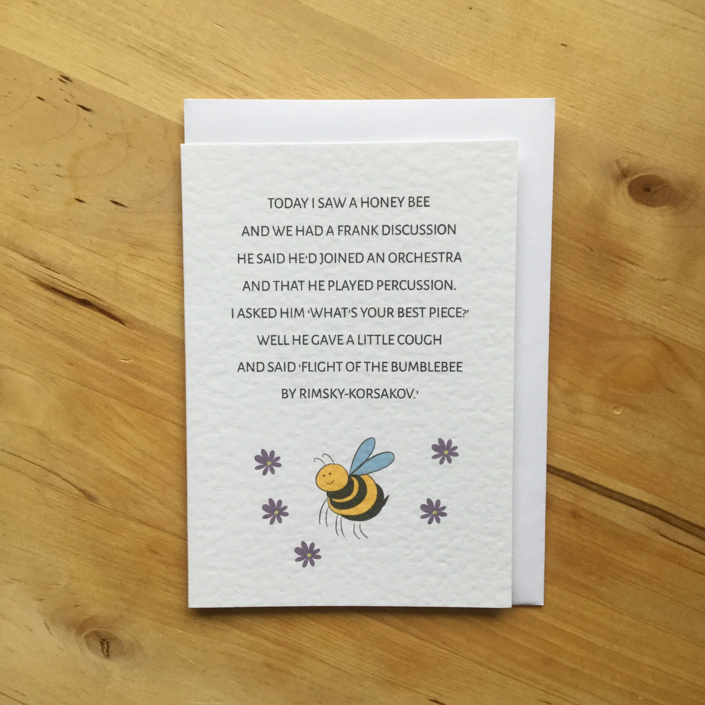 Funny Music Card Funny Bee Card - Etsy Sweden Funny Music Card Funny Bee Card - Etsy Sweden