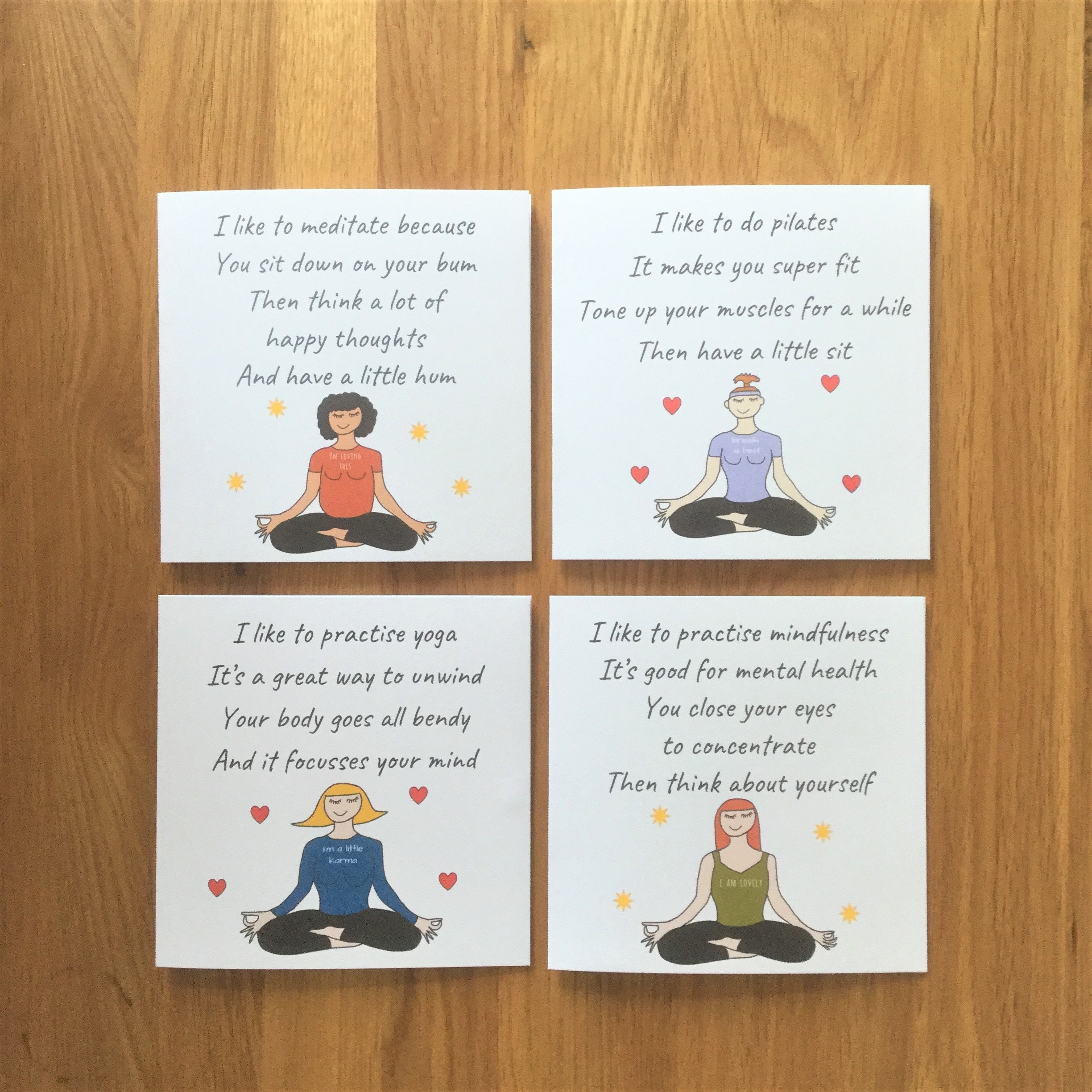Lustiges Yoga Geburtstag Gedicht Druck Geschenk Etsy.de
