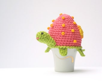 Crochet Turtle Egg Cozy Pattern, PDF, Instant Download, Crochet Pattern, Easter